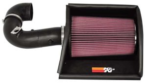 Chevrolet Topkick Performance Air Intake - K&N Engineering - KN 77 Metal Intake, Mandrel-bent aluminum tube, Oiled cotton filter media - 2006